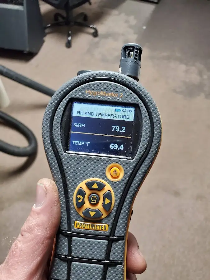 Moisture meter humidity assessment for Mold Remediation & Removal in Ripon