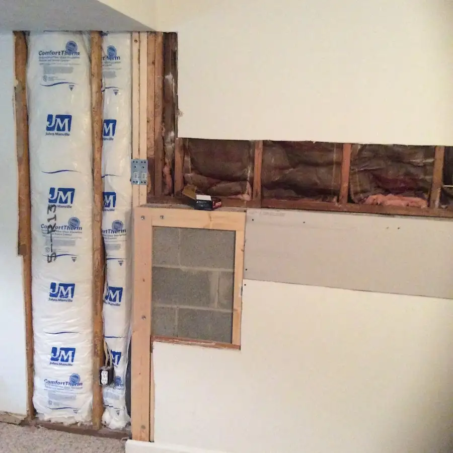 Wall insulation replacement during Odor Removal & Deodorization in Ripon